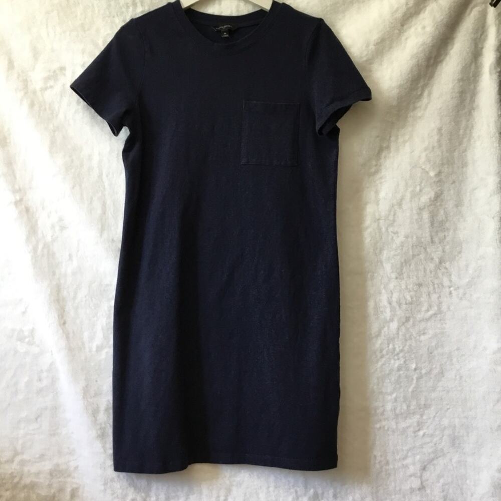 Banana Republic Navy T-Shirt Dress